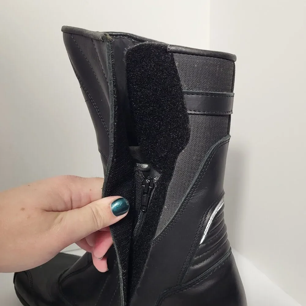 Diadora Black Combat & Moto Boots - Picture 9 of 13